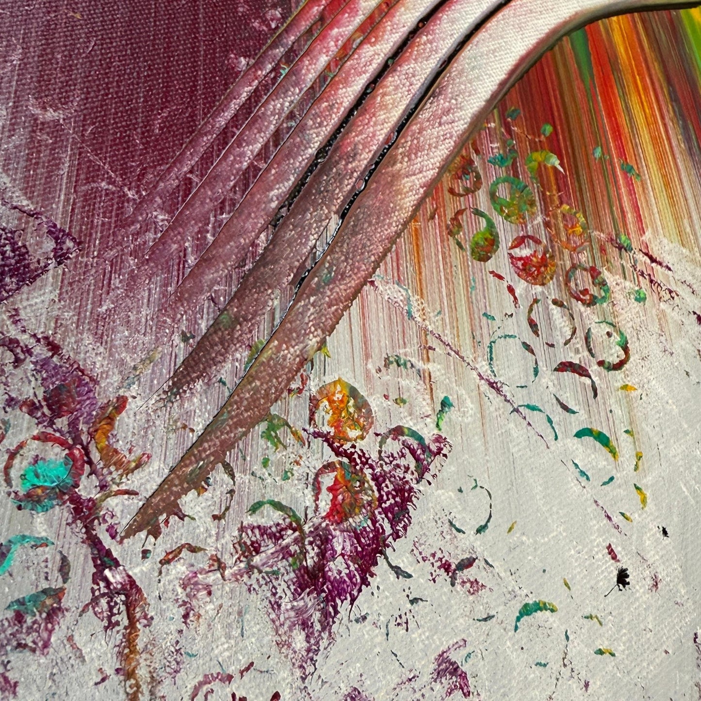 abstrakte kunst kaufen original von deutscher Künstlerin zur dekorativen Wandgestaltung