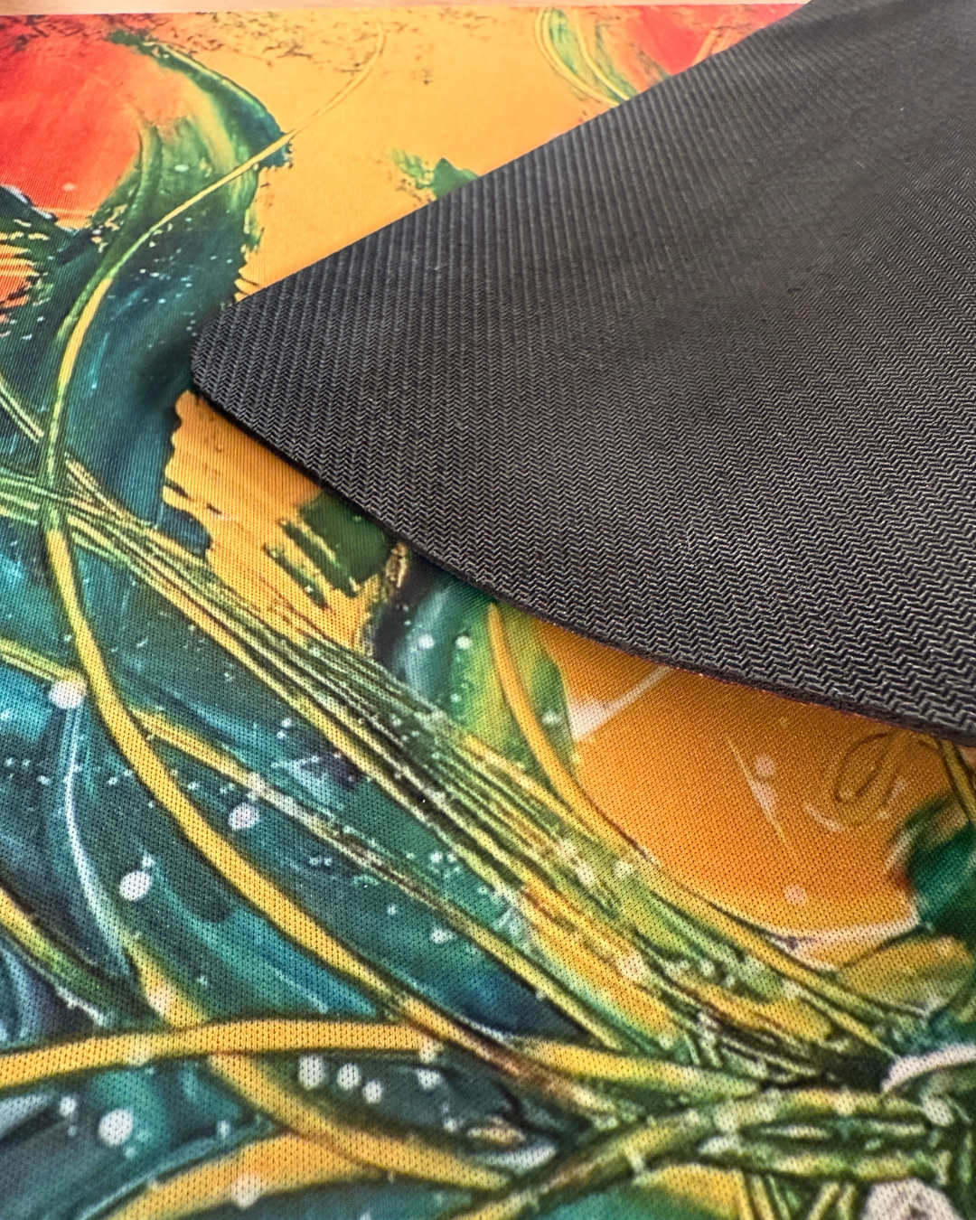 31 - Buntes Mauspad mit Original Design | Schreibtischunterlage | Janiscolorart