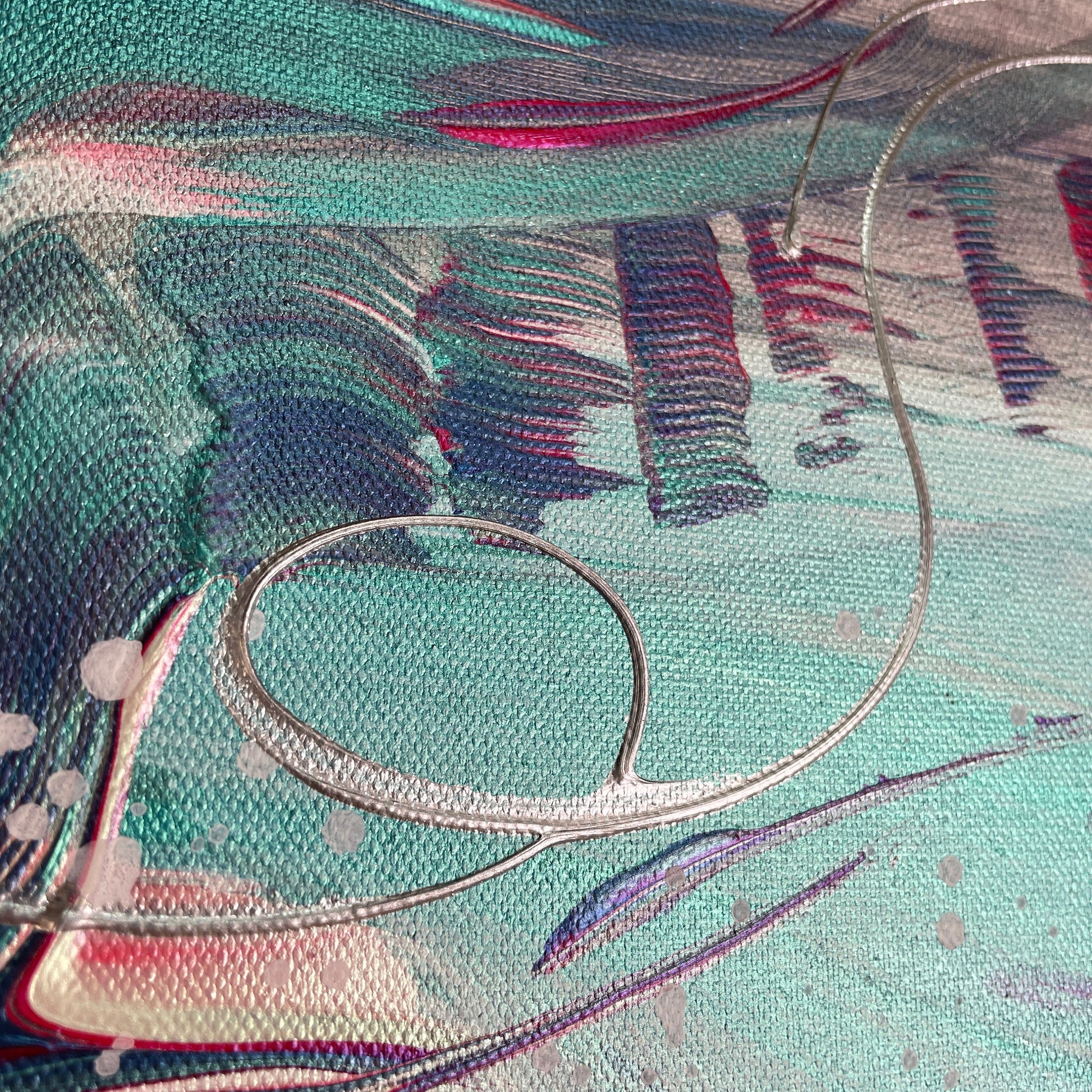 abstrakte kunst kaufen original. Zeitgenössische Unikate handgemalt in Deutschland.