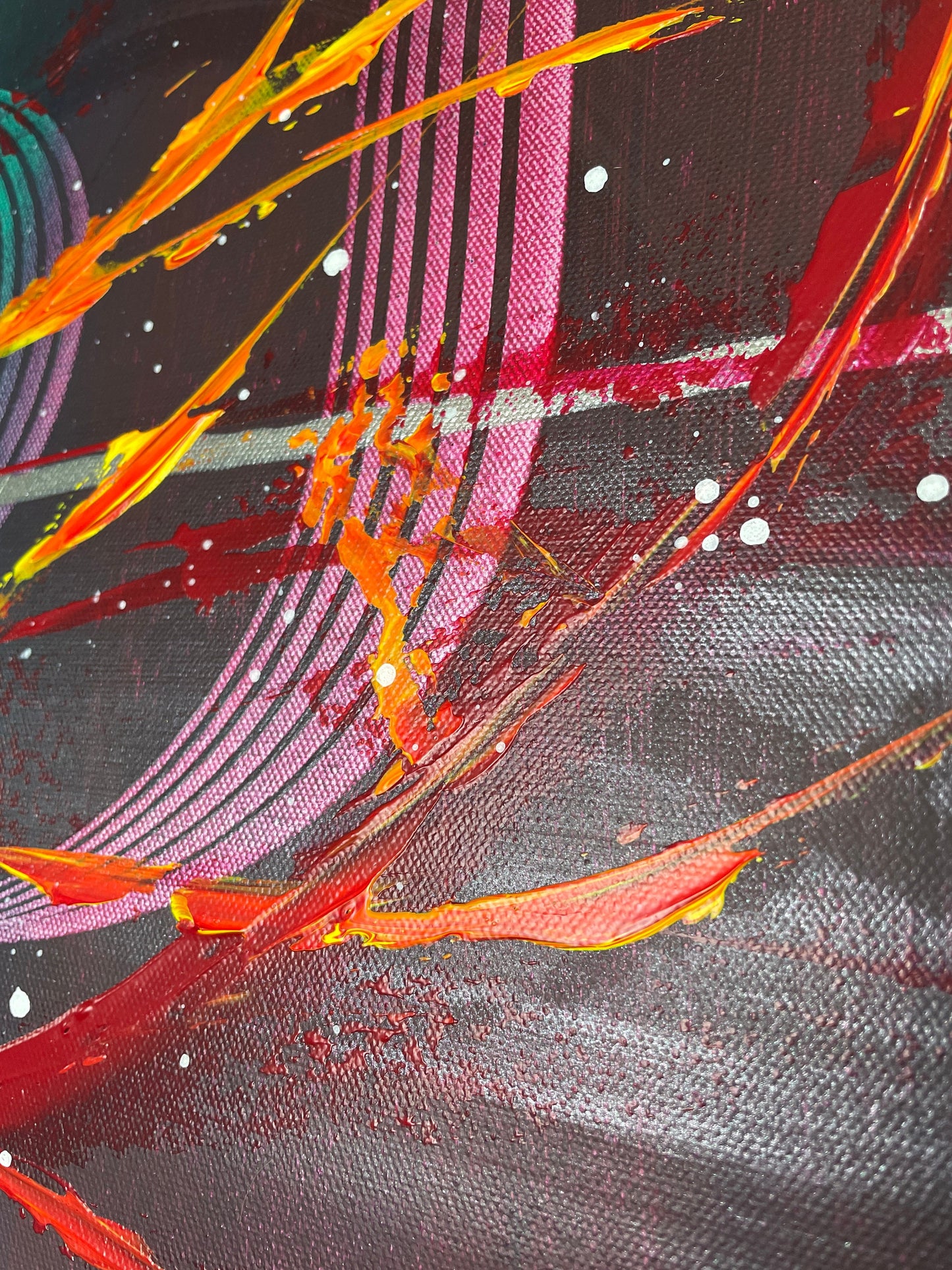 handgemalte bilder auf leinwand für wohnzimmer von Künstlerin online kaufen kaufen.