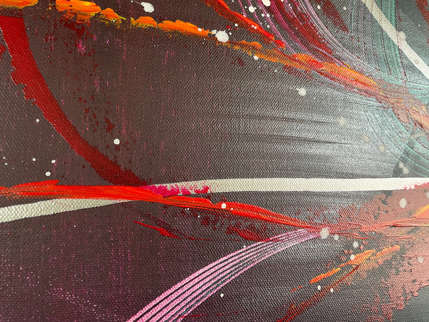 handgemalte bilder auf leinwand für wohnzimmer von Künstlerin online kaufen kaufen.