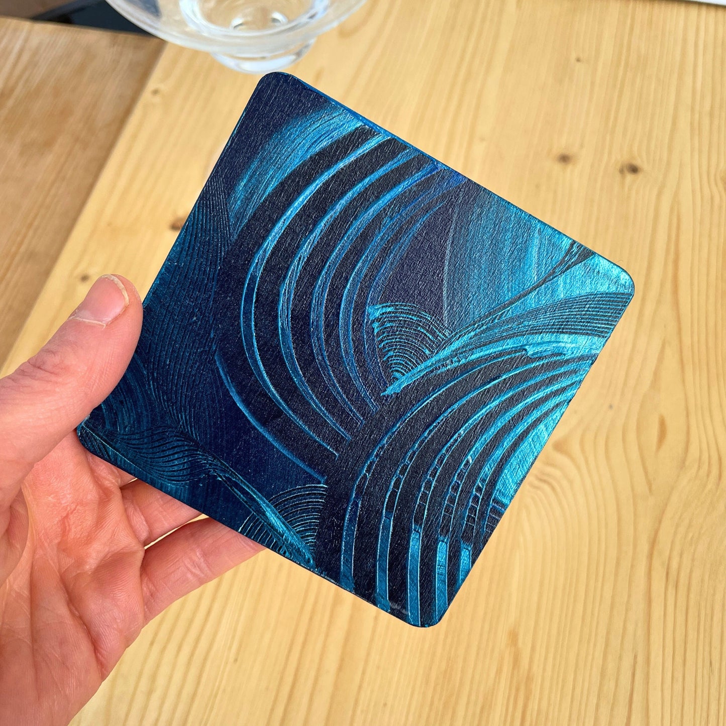 Moderne Untersetzer für Gläser - für Hausbar und Tischdeko. Perfekte Geschenkidee.