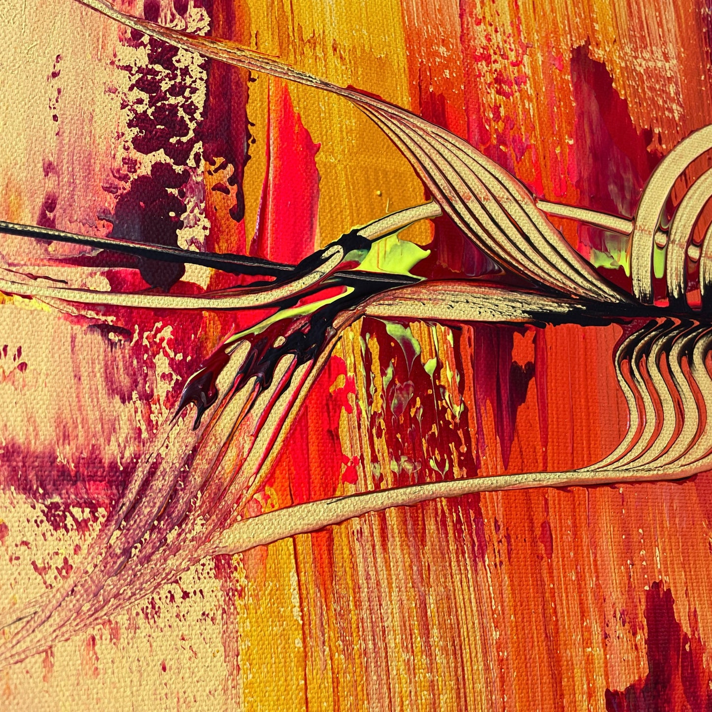 gemälde abstrakte kunst leinwand im modernen Design für ein schönes Zuhause.