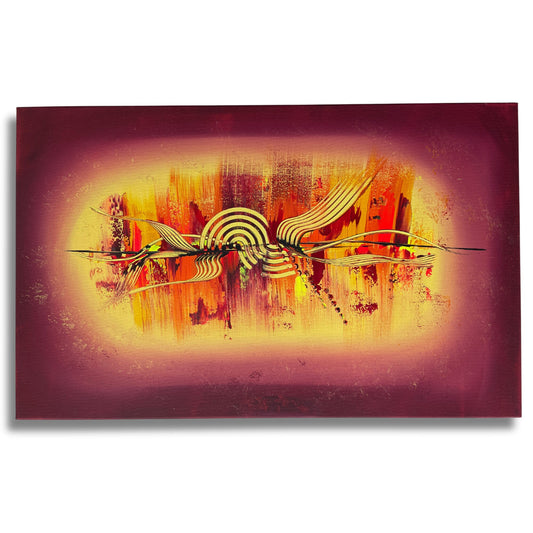 gemälde abstrakte kunst leinwand im modernen Design für ein schönes Wohnzimmer.