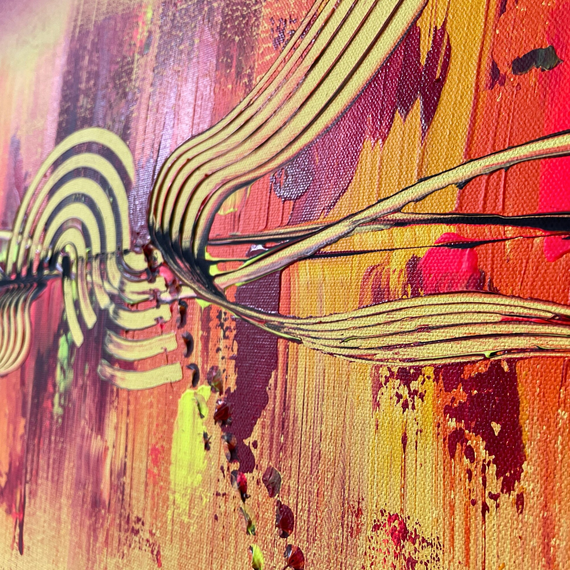 gemälde abstrakte kunst leinwand im modernen Design für ein schönes Zuhause.