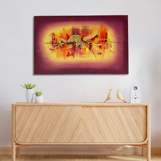 gemälde abstrakte kunst leinwand im modernen Design für ein schönes Zuhause.