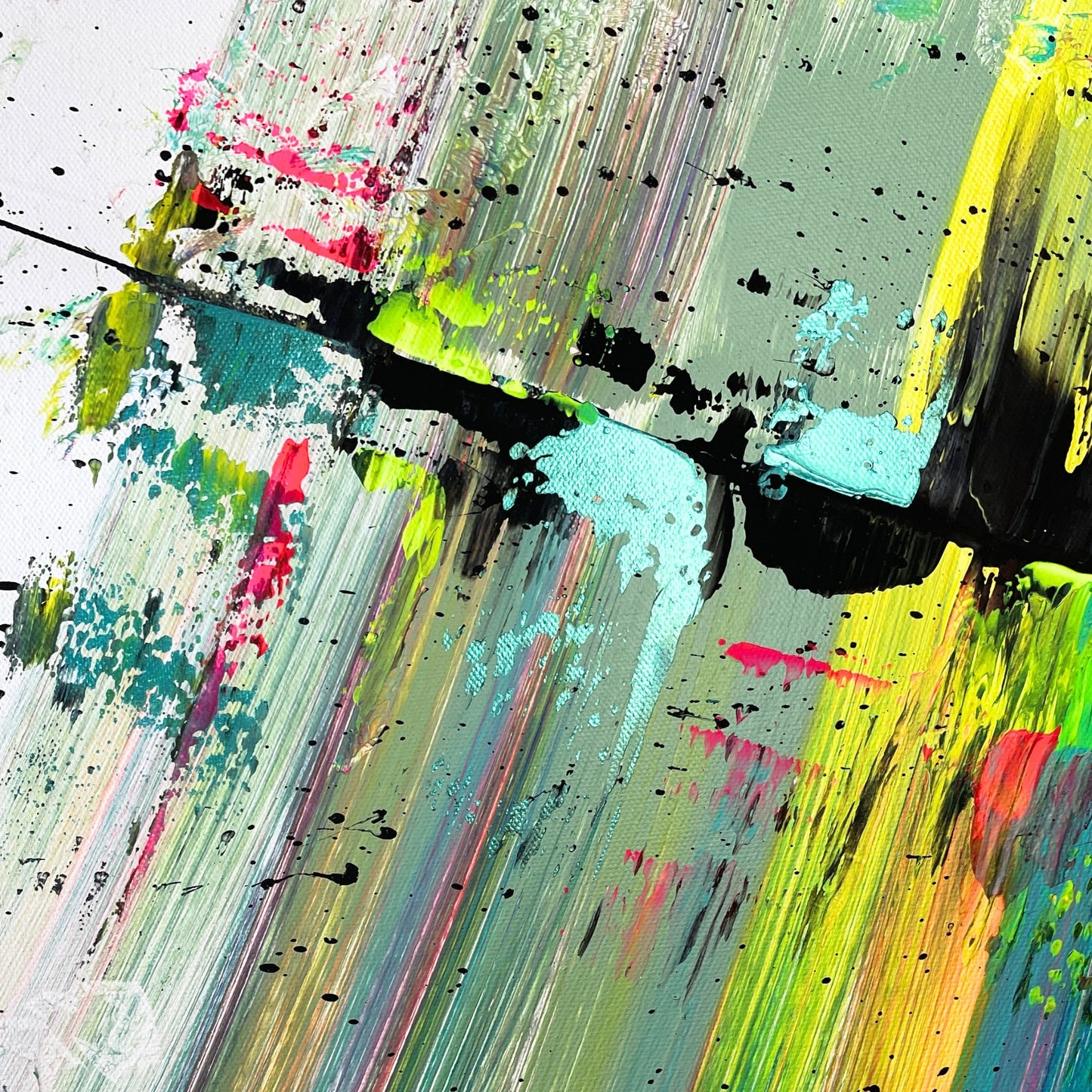 Bunte Bilder Wohnzimmer: unbekannte Künstler Bilder kaufen für Wohnräume und Büro.