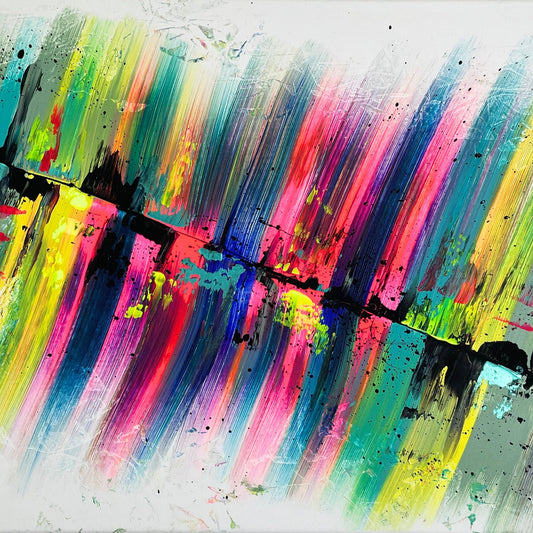 Bunte Bilder Wohnzimmer: unbekannte Künstler Bilder kaufen für Wohnräume und Büro.