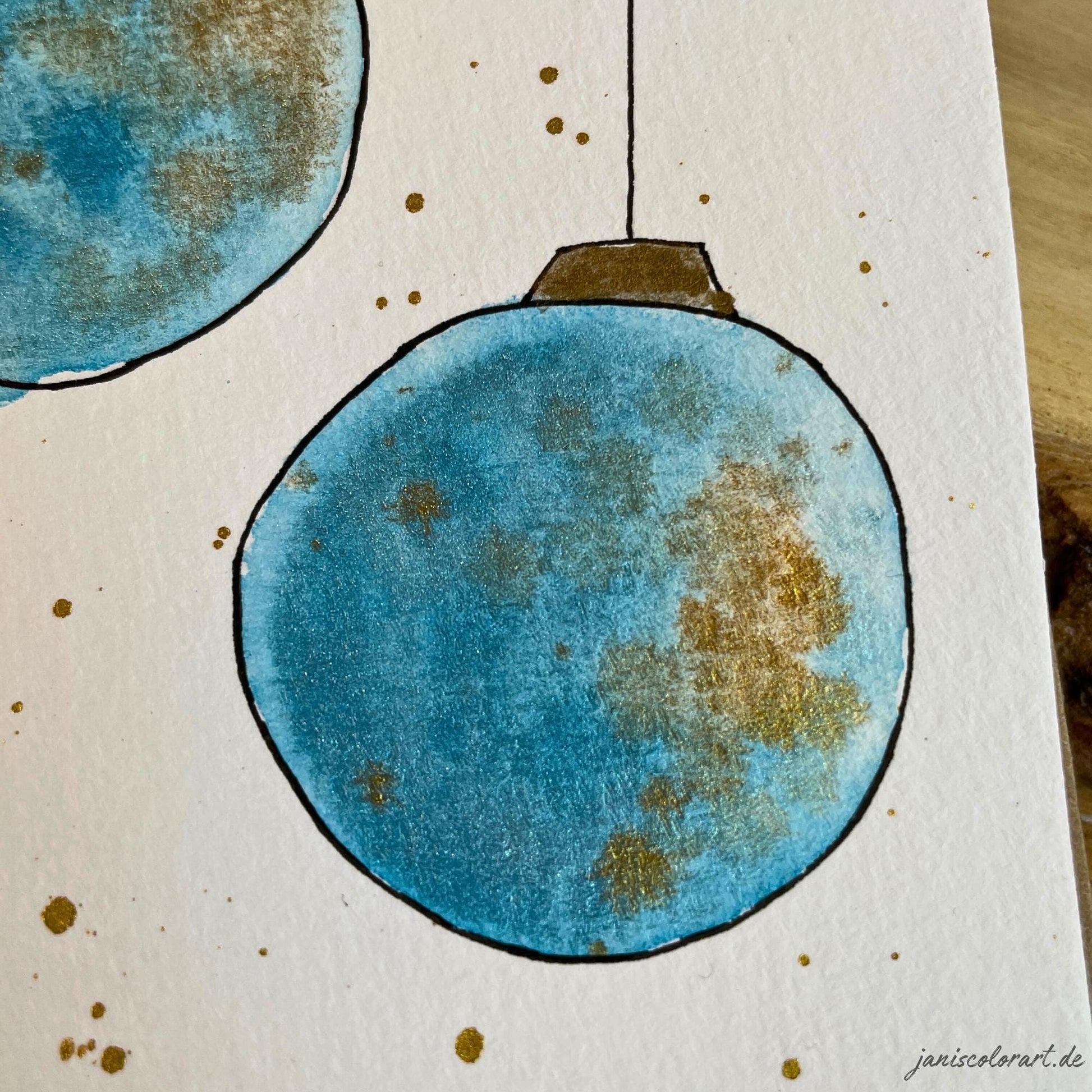 weihnachtskarten aquarell kaufen: handgemachte weihnachtskarten für liebe Weihnachtsgrüße