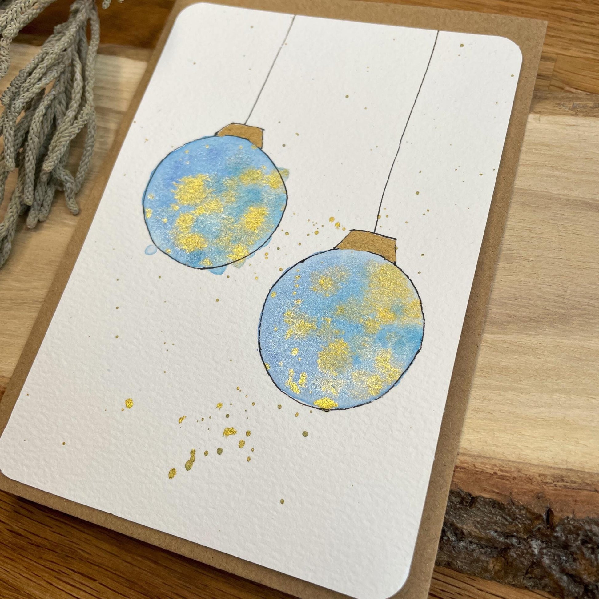 weihnachtskarten aquarell kaufen: handgemachte weihnachtskarten für liebe Weihnachtsgrüße