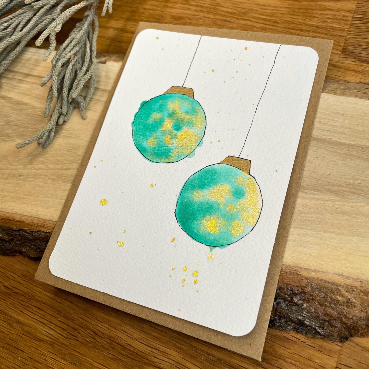 weihnachtskarten aquarell kaufen: handgemachte weihnachtskarten für liebe Weihnachtsgrüße