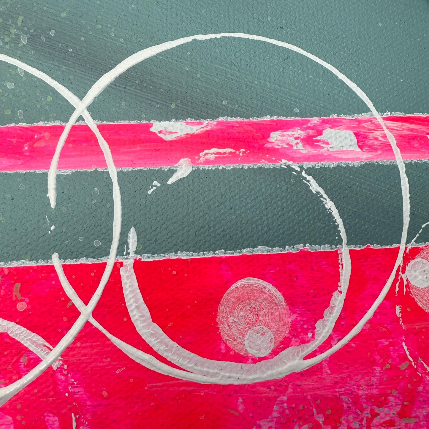 außergewöhnliche acrylbilder abstrakt. Das moderne Gemälde wurde von der Künstlerin Janiscolorart handgemalt.