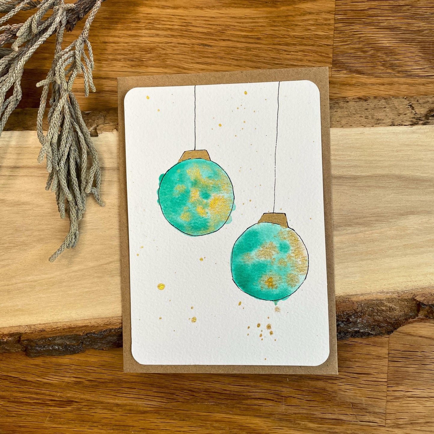 weihnachtskarten aquarell kaufen: handgemachte weihnachtskarten für liebe Weihnachtsgrüße