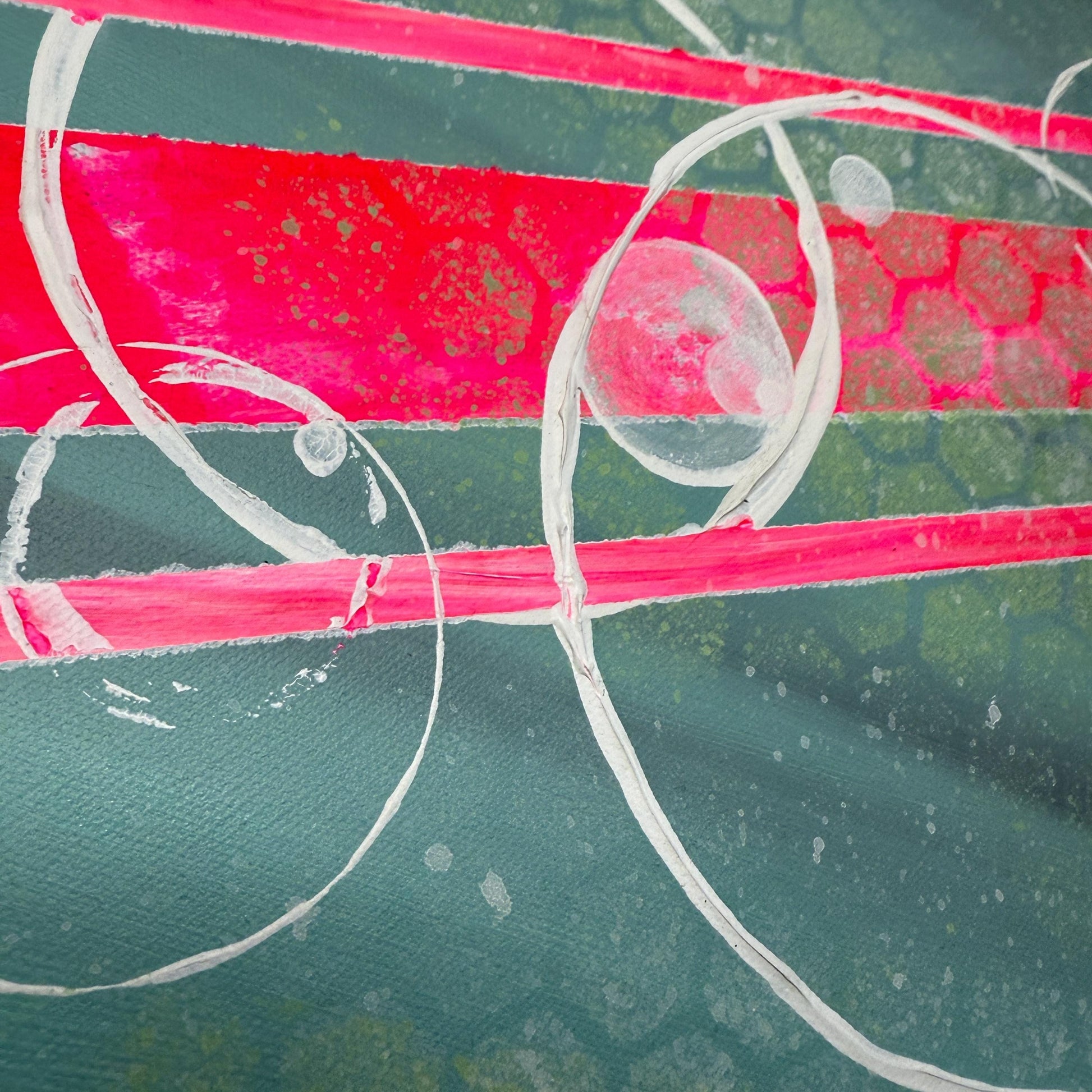 Dekorative acrylbilder abstrakt. Das moderne Gemälde wurde von der Künstlerin Janiscolorart handgemalt.