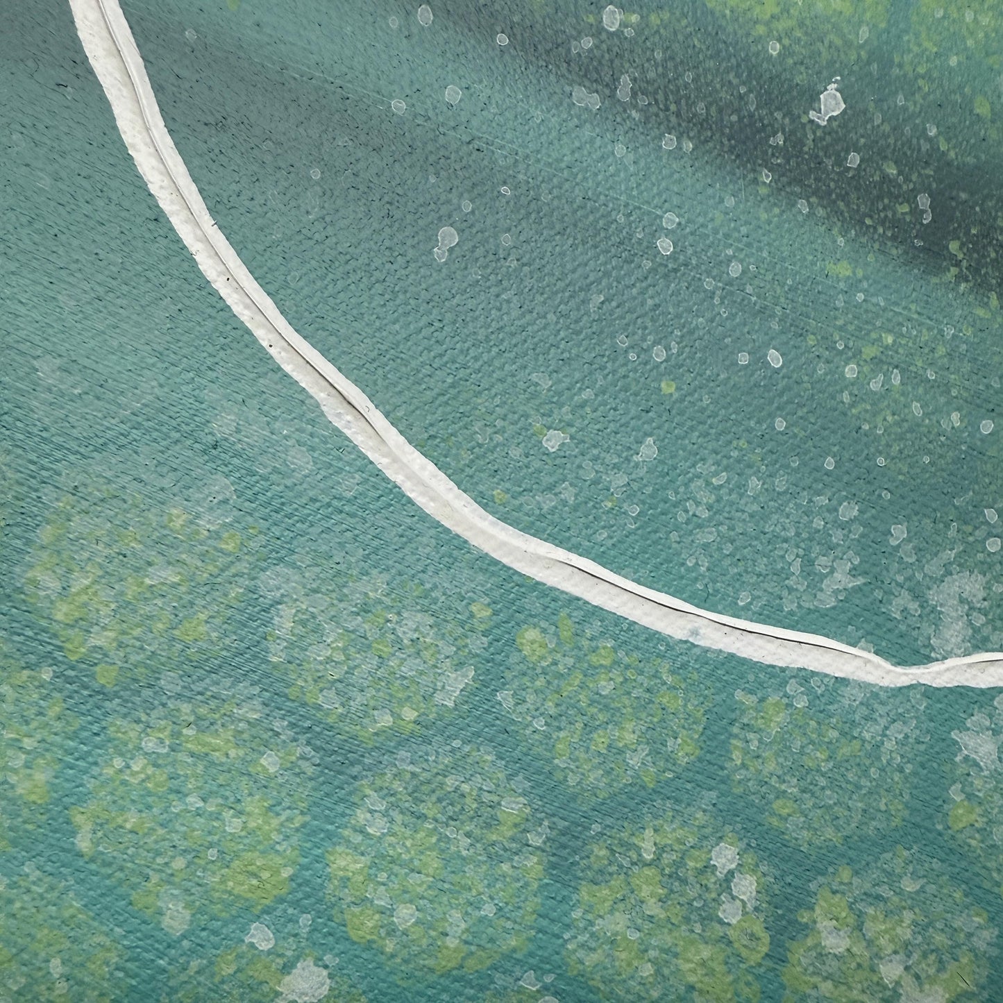 außergewöhnliche acrylbilder abstrakt. Das moderne Gemälde wurde von der Künstlerin Janiscolorart handgemalt.