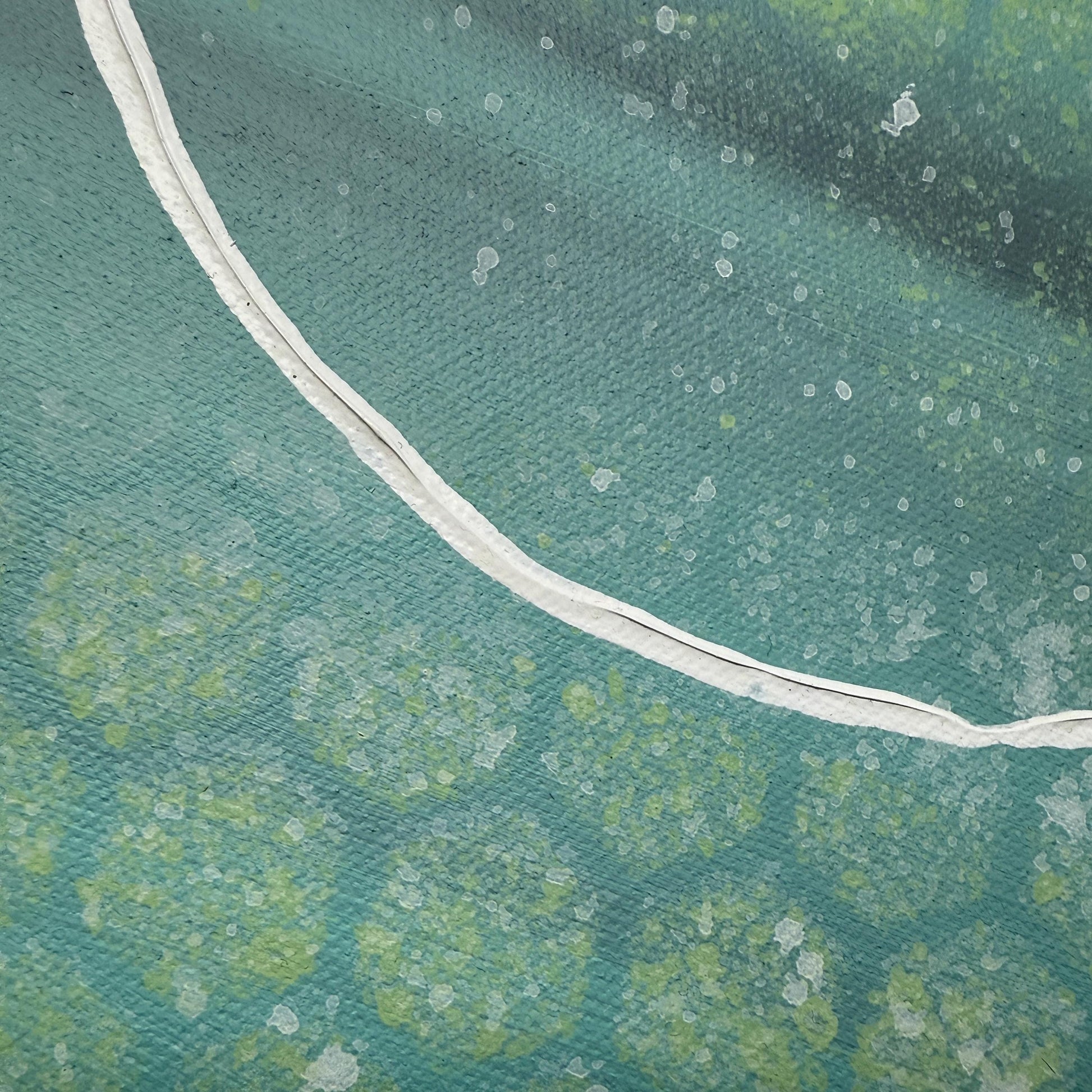 außergewöhnliche acrylbilder abstrakt. Das moderne Gemälde wurde von der Künstlerin Janiscolorart handgemalt.