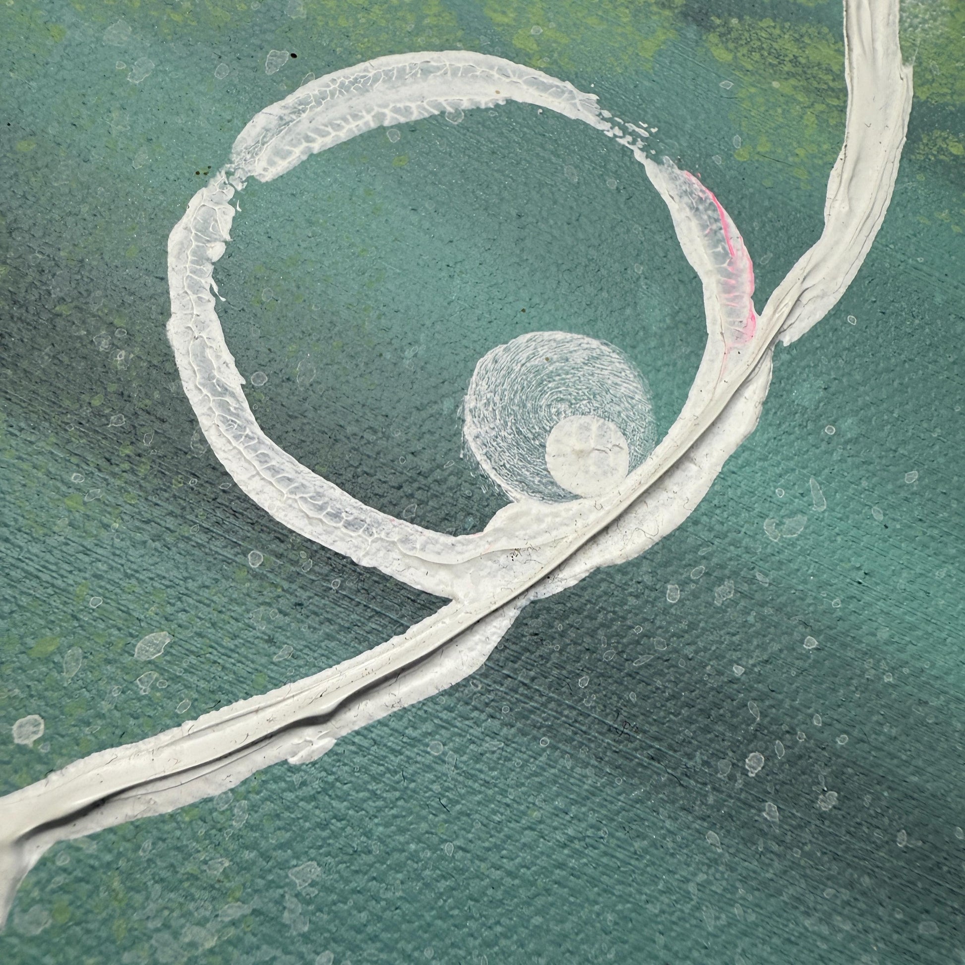 außergewöhnliche acrylbilder abstrakt. Das moderne Gemälde wurde von der Künstlerin Janiscolorart handgemalt.