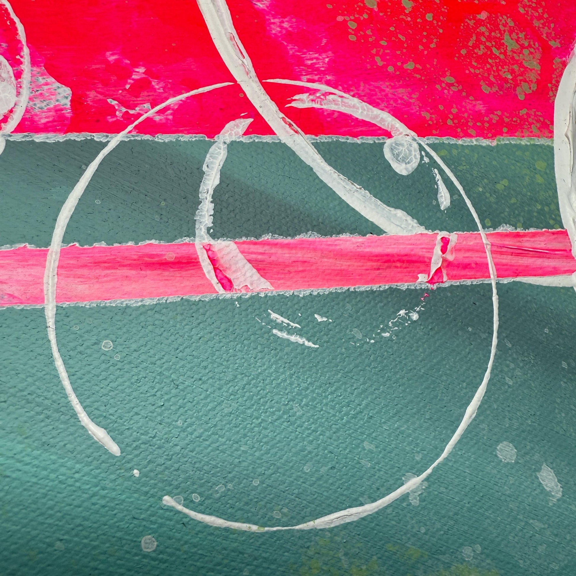 außergewöhnliche acrylbilder abstrakt. Das moderne Gemälde wurde von der Künstlerin Janiscolorart handgemalt.