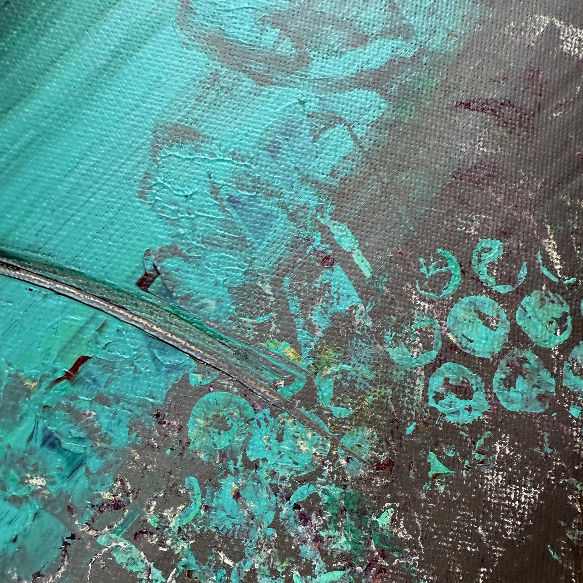 abstrakte kunst kaufen original von deutscher Künstlerin zur dekorativen Wandgestaltung