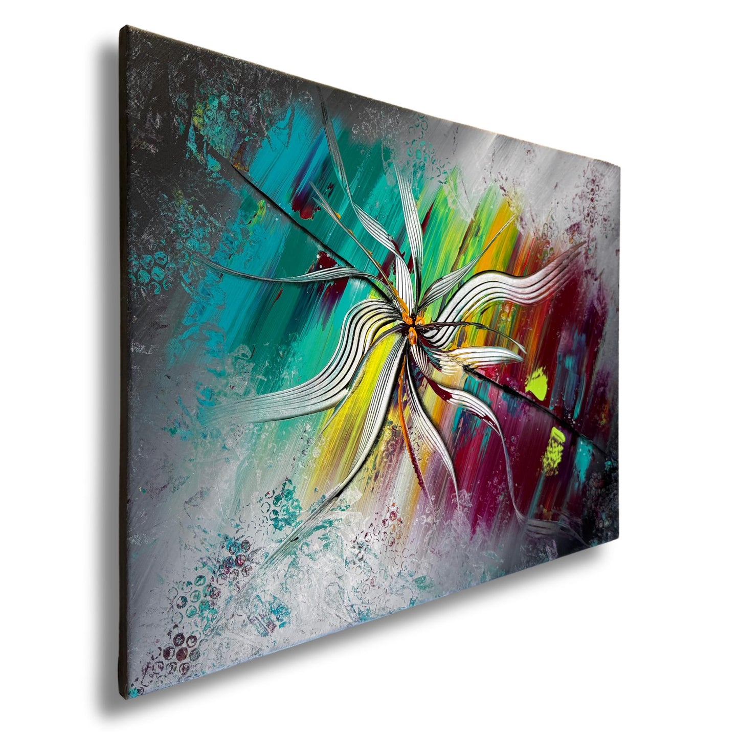 abstrakte kunst kaufen original von deutscher Künstlerin zur dekorativen Wandgestaltung