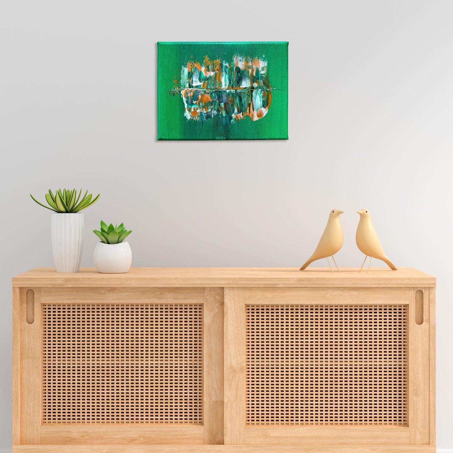 handgemalte bilder auf leinwand für wohnzimmer von Künstlerin online kaufen kaufen.