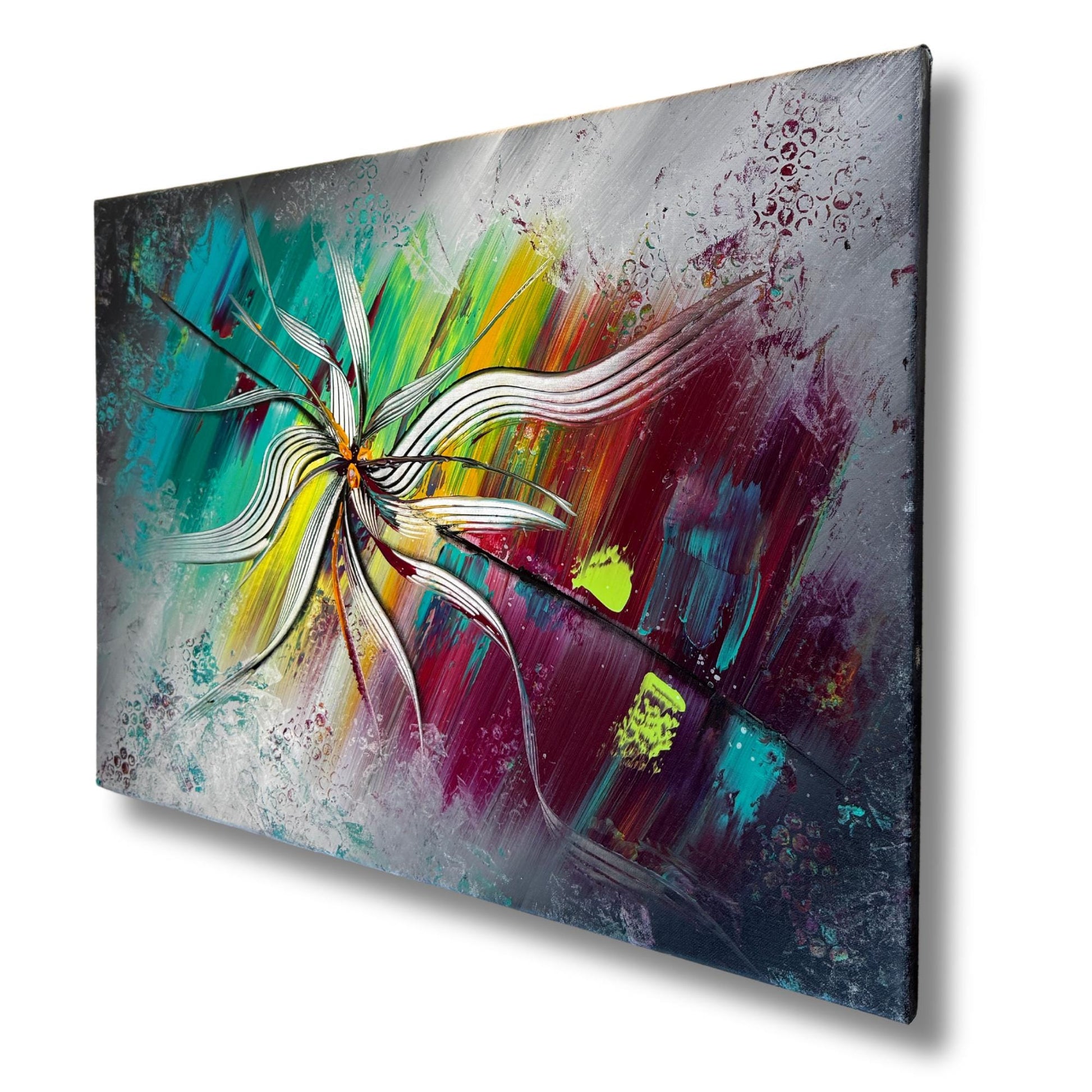 Bunte Bilder Wohnzimmer: unbekannte Künstler Bilder kaufen für Wohnräume und Büro.