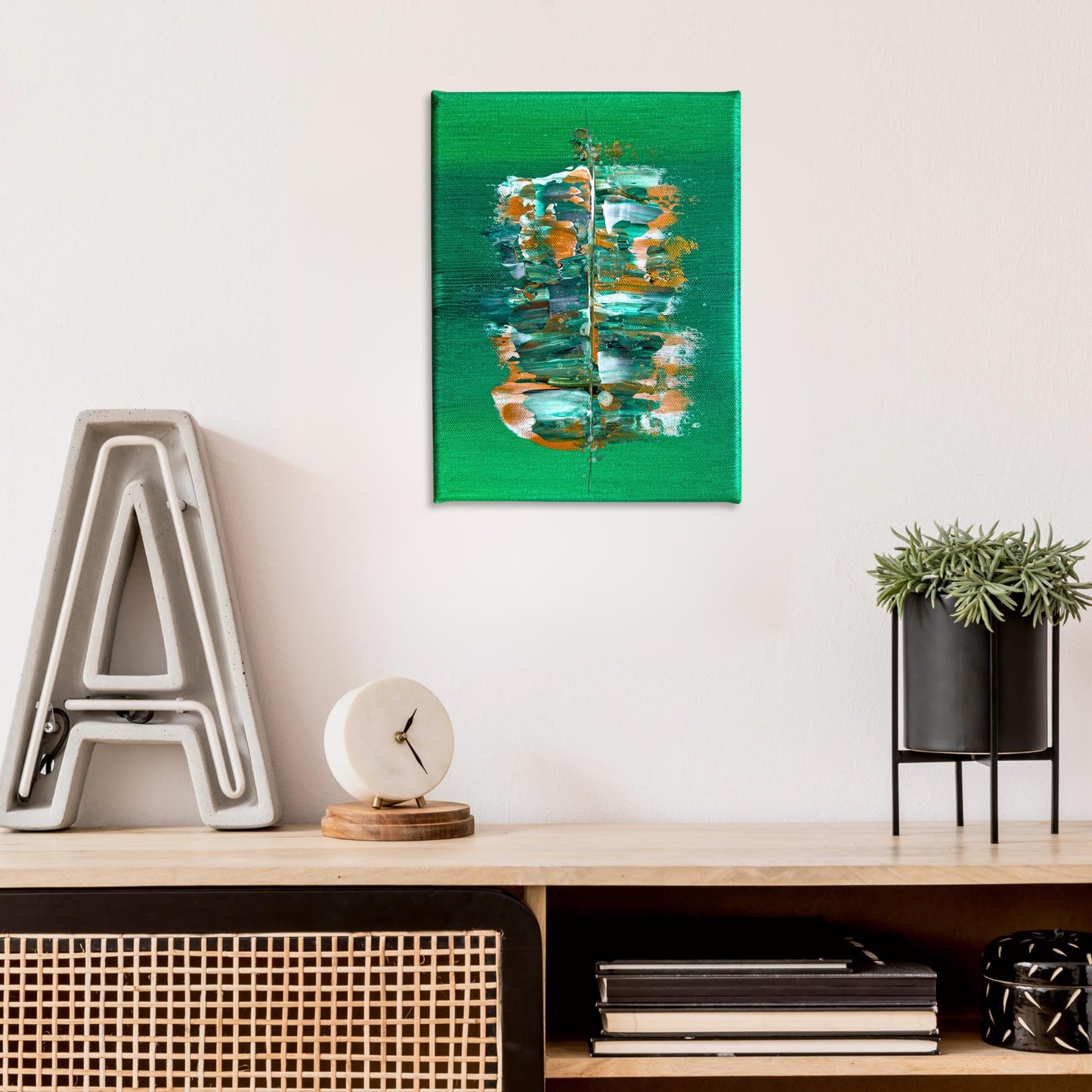 handgemalte bilder auf leinwand für wohnzimmer von Künstlerin online kaufen kaufen.